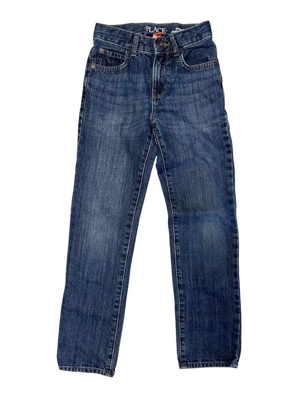 Children's Place Size 10 Slim  blue straight cut denim jeans